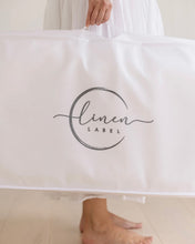Load image into Gallery viewer, Linen Label - Baby Nest Lounger - Natural Oat
