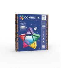 Load image into Gallery viewer, Connetix - Tiles Light Up Star Pack 28 pc NEW Rainbow Bright Pack 3yrs+
