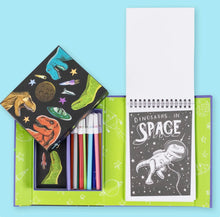 Load image into Gallery viewer, Tiger Tribe - Colouring Set - Dinos in Space

