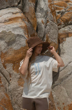 Load image into Gallery viewer, Grown - Ladies Organic Sardine Tee - Milk
