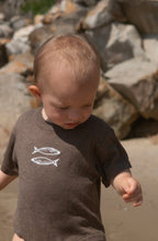 Load image into Gallery viewer, Grown - Organic Sardine Oversized Romper - Mud
