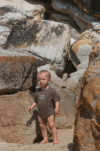 Load image into Gallery viewer, Grown - Organic Sardine Oversized Romper - Mud
