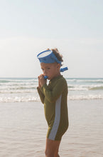 Load image into Gallery viewer, Grown - Zip Long Slv One Piece - Leaf
