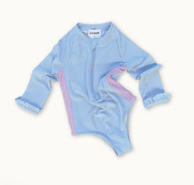 Load image into Gallery viewer, Grown - Zip Long Sleeve One Piece - Ocean
