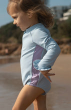 Load image into Gallery viewer, Grown - Zip Long Sleeve One Piece - Ocean
