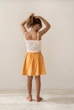 Load image into Gallery viewer, Illoura - Shirred Crop - Ecru
