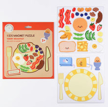 Load image into Gallery viewer, Journey of Something - Kids Magnet Puzzle - Yummy Breakfast
