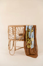 Load image into Gallery viewer, KIIN - Organic Muslin Swaddle - Fleur Umber (Limited Edition)
