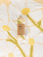 Load image into Gallery viewer, KIIN - Organic Muslin Swaddle - Fleur Warm Oat (Limited Edition)
