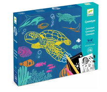 Load image into Gallery viewer, Djeco - Blue Cyanotype Ultramarine Art Kit for Kids
