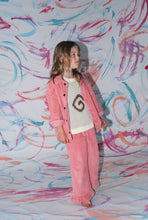 Load image into Gallery viewer, Grown - Organic Cord Frill Pant - Sorbet
