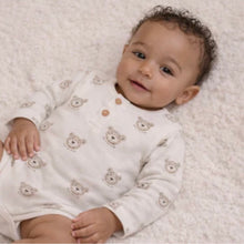 Load image into Gallery viewer, Aster &amp; Oak - Byron Bear Henley Onesie
