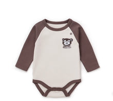 Load image into Gallery viewer, Aster &amp; Oak - Byron Bear Raglan Onesie
