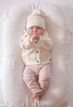 Load image into Gallery viewer, Aster &amp; Oak - Coconut Bow Knit Cardigan
