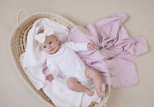 Load image into Gallery viewer, Aster &amp; Oak - Lilly Bow Baby Wrap
