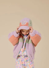 Load image into Gallery viewer, Goldie &amp; Ace - Blair Sherpa Cap | Lilac/Peach/Mint
