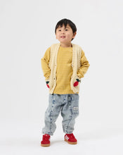 Load image into Gallery viewer, Goldie &amp; Ace - Essential Stripe Rib Top | Yellow
