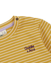Load image into Gallery viewer, Goldie &amp; Ace - Essential Stripe Rib Top | Yellow

