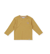 Load image into Gallery viewer, Goldie &amp; Ace - Essential Stripe Rib Top | Yellow
