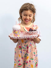 Load image into Gallery viewer, Chino Club - Fruits Pink Mini Smoothie Cup &amp; Straw 200ml
