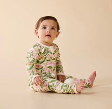 Load image into Gallery viewer, Wilson &amp; Frenchy - Ma Fleur Organic Zipsuit with Feet
