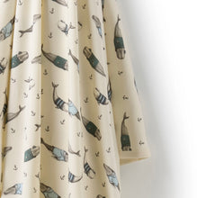 Load image into Gallery viewer, Wilson &amp; Frenchy - Woolly Whales Organic Bunny Rug
