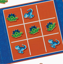 Load image into Gallery viewer, Crocodile Creek - Magnetic Game - Tic Tac Toe &amp; Checkers - Dino
