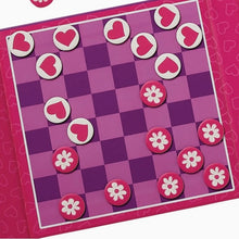 Load image into Gallery viewer, Crocodile Creek - Magnetic Game - Tic Tac Toe &amp; Checkers - Unicorn
