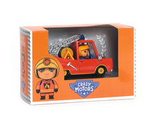Load image into Gallery viewer, Djeco - Crazy Motors Little Fire Truck
