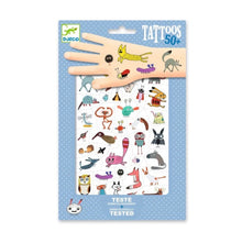 Load image into Gallery viewer, Djeco - 50+ Little Critters Tattoos
