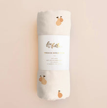 Load image into Gallery viewer, Fox &amp; Fallow - Golden Pears Muslin Wrap

