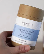 Load image into Gallery viewer, Bee Native Products - Blue Gum Botanical Bath Bomb
