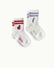 Load image into Gallery viewer, Grown - 2-Pack Fruit Salad Cotton Socks - Milk
