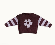 Load image into Gallery viewer, Grown - Bloom Knit Pull Over - Plum
