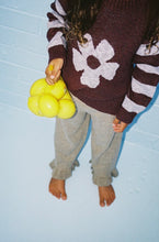 Load image into Gallery viewer, Grown - Bloom Knit Pull Over - Plum
