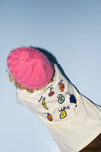 Load image into Gallery viewer, Grown - Merino Blend Rib Knit Beanie - Raspberry
