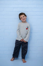 Load image into Gallery viewer, Grown - Organic Fruit Salad LS Tee - Grey Marle
