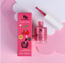 Load image into Gallery viewer, No Nasties - Scented Kids Polish Cherry Berry - Bright Pink
