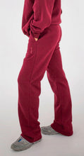 Load image into Gallery viewer, Tiny Trove - Women's Sporty Cotton Tracksuit Pants - Wine
