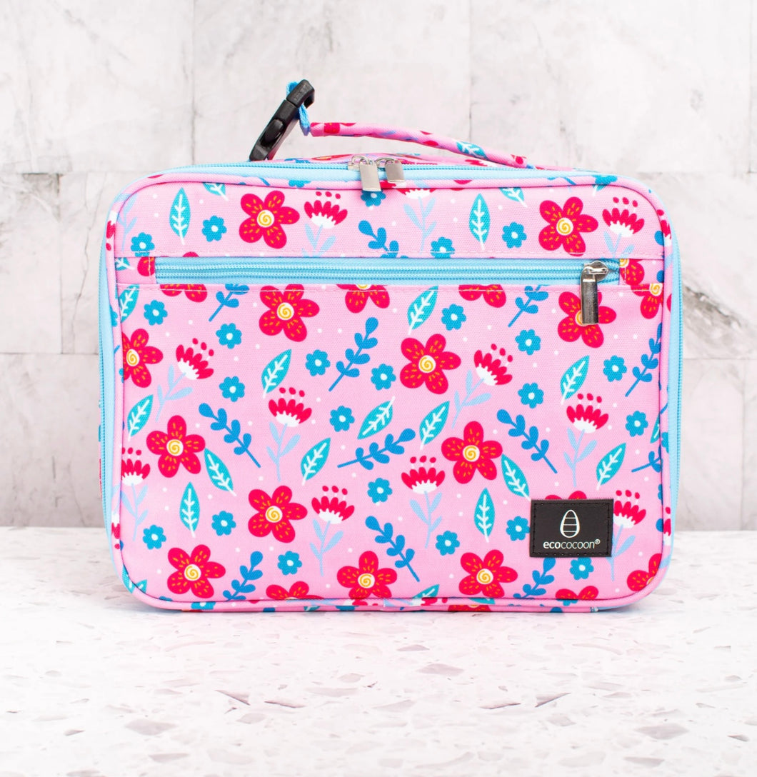 Eco-Cocoon Insulated Lunch Bag - Flower Power