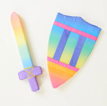 Load image into Gallery viewer, Sarah’s Silk - Rainbow Soft Sword

