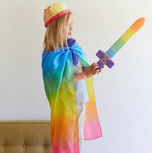 Load image into Gallery viewer, Sarah’s Silk - Rainbow Soft Sword
