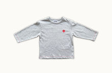 Load image into Gallery viewer, Grown - Organic Have A Nice Day LS Tee - Grey Marle
