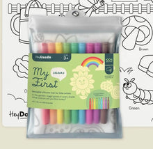 Load image into Gallery viewer, Hey Doodle - My First Colours Colouring &amp; Doodle Mat
