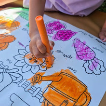 Load image into Gallery viewer, Hey Doodle - My First Colours Colouring &amp; Doodle Mat
