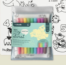Load image into Gallery viewer, Hey Doodle - My First Counting Colouring &amp; Doodle Mat
