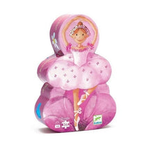 Load image into Gallery viewer, Djeco - Ballerina Silhouette Puzzle - 36pc
