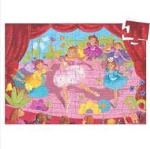 Load image into Gallery viewer, Djeco - Ballerina Silhouette Puzzle - 36pc

