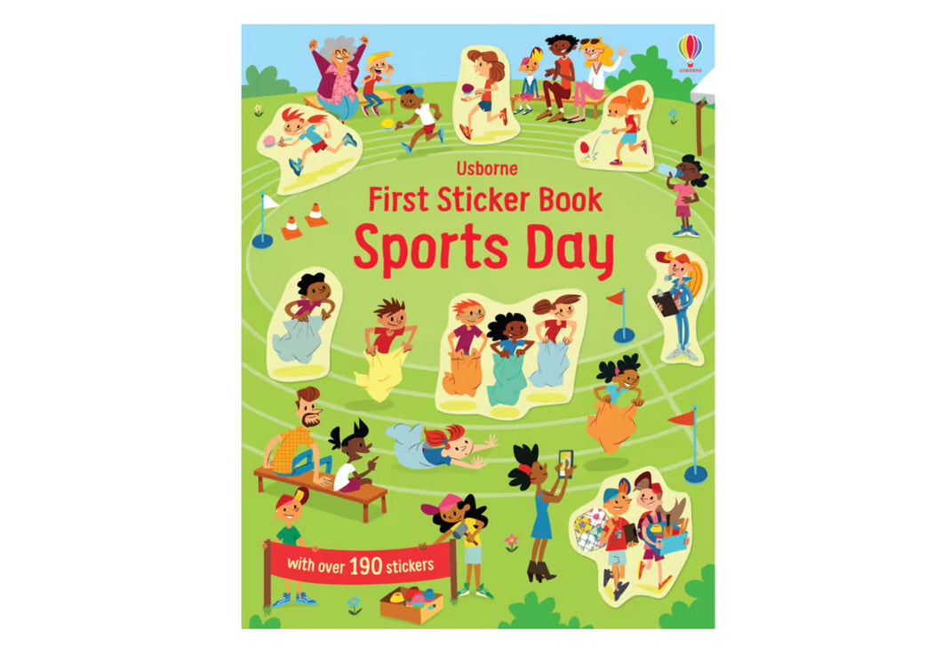 Usborne - First Sticker Book Sports Day