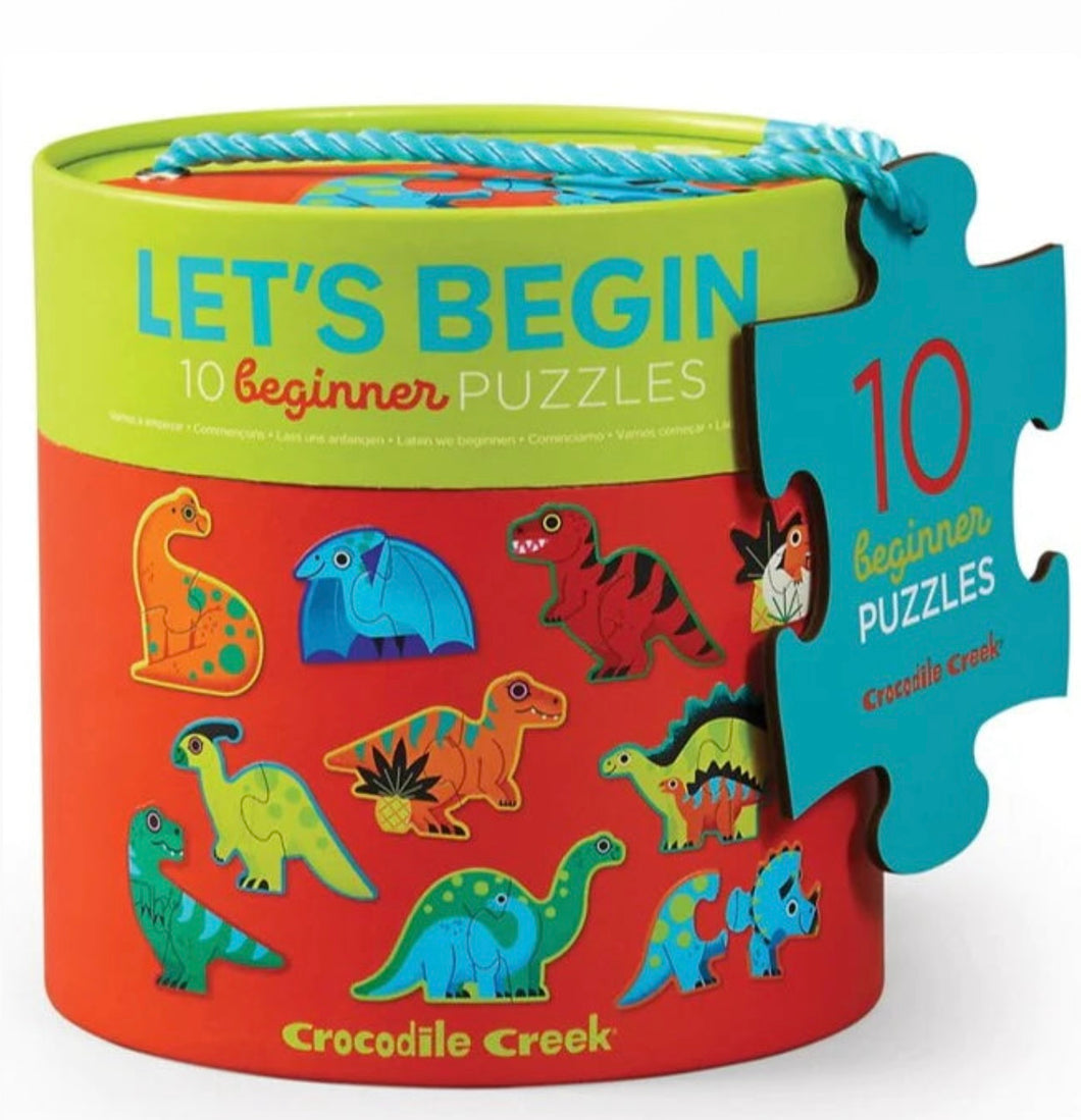 Crocodile Creek - Let’s Begin Puzzle - Dinosaurs